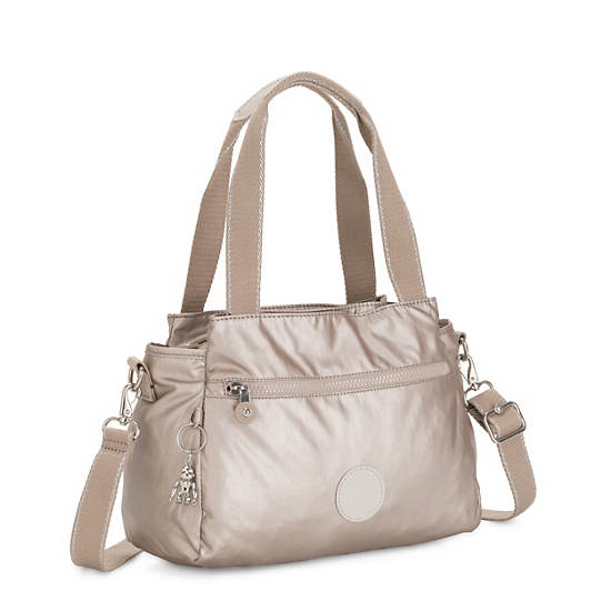 Kipling Elysia Metallic Schoudertassen Beige | België 1810IL